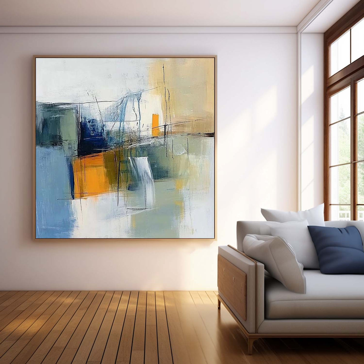 Abstract Canvas Art #AB665