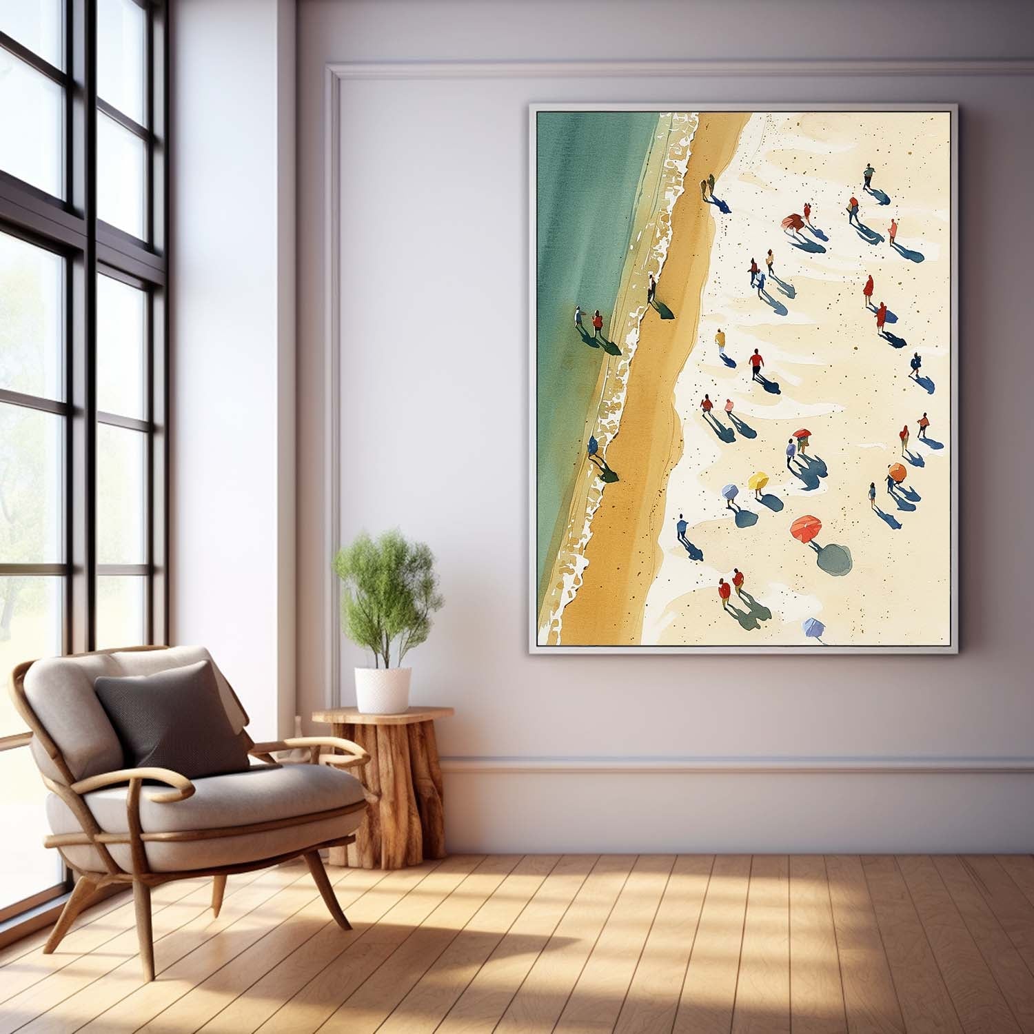 Beach & Ocean Canvas Art #BE021