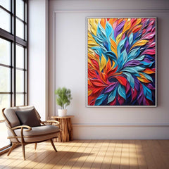 Abstract Canvas Art #AB562