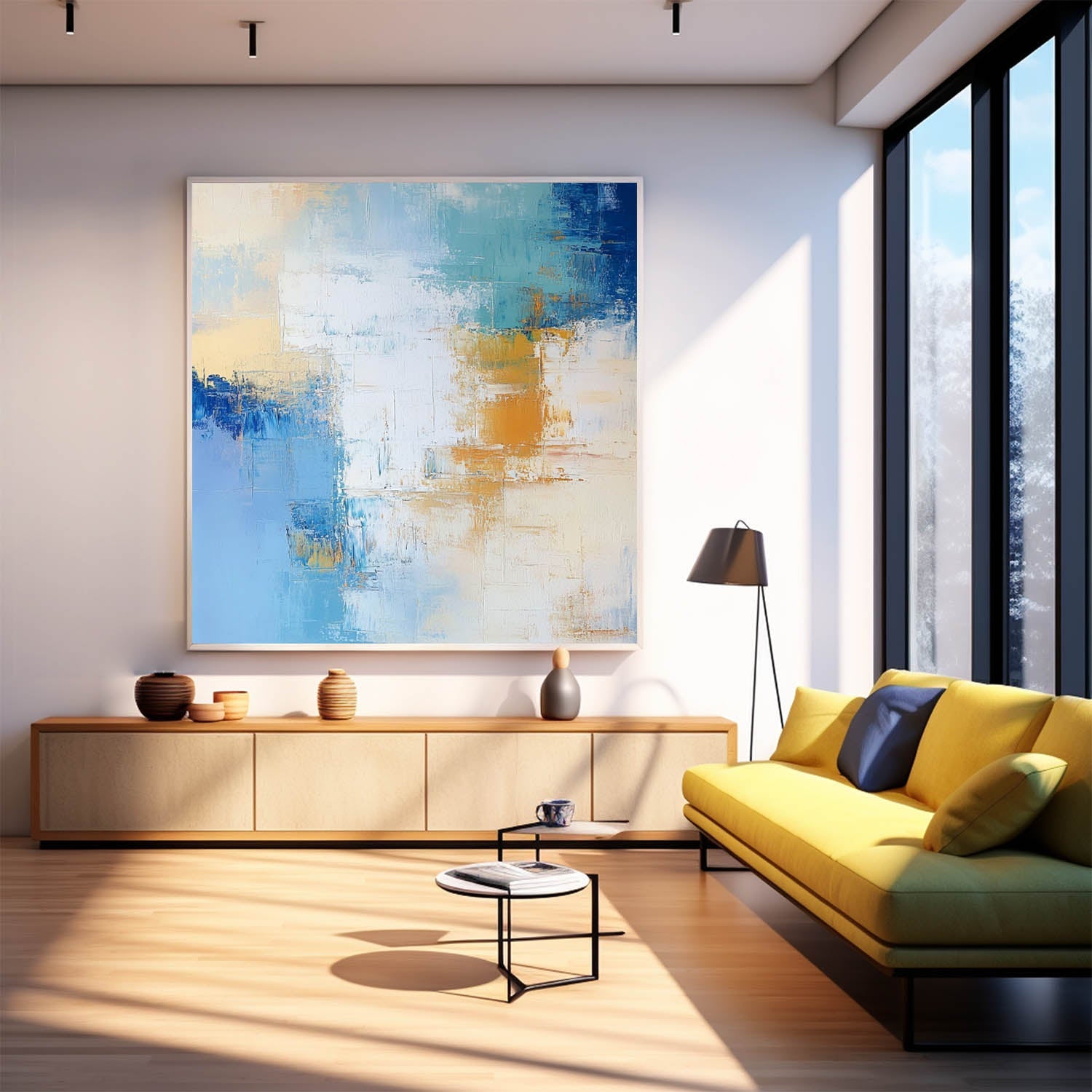 Abstract Canvas Art #AB602
