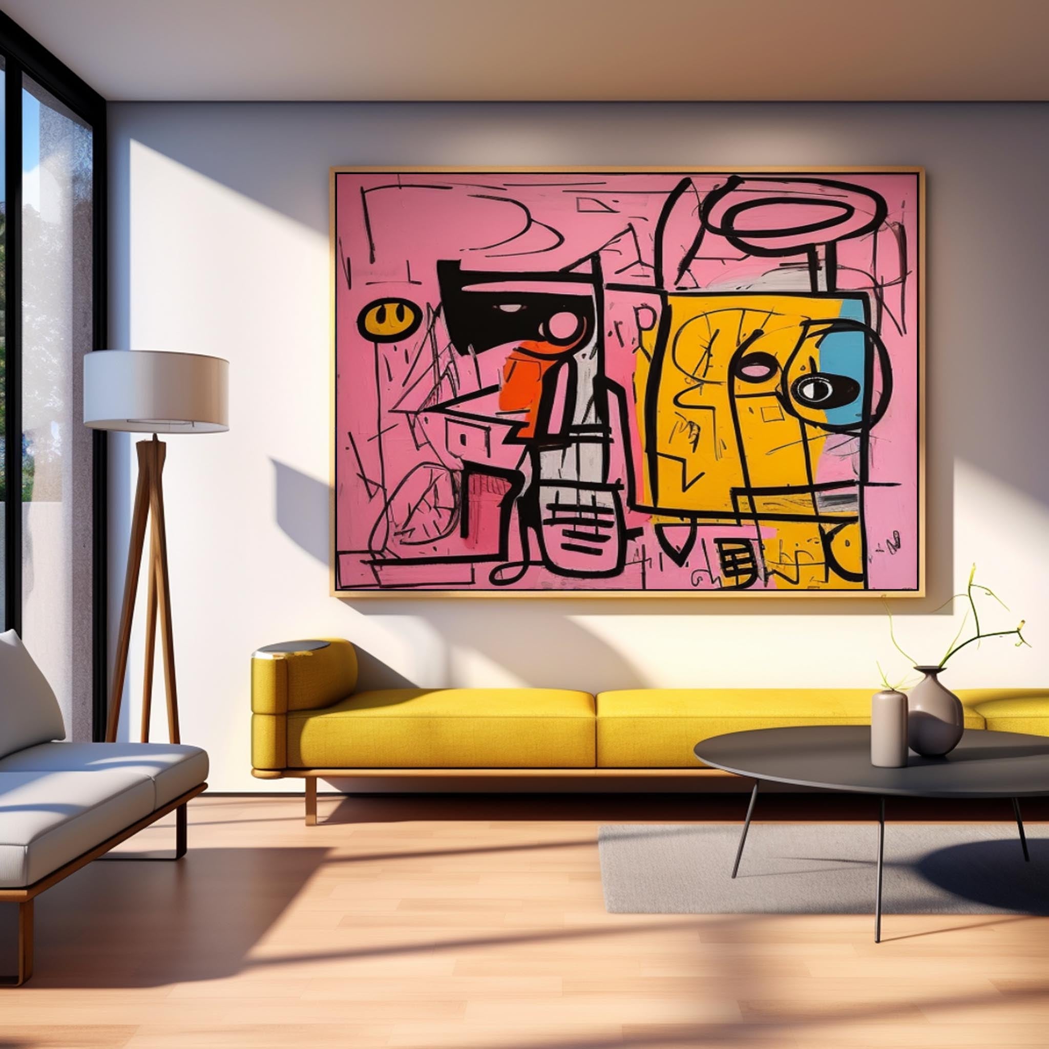 Abstract Canvas Art #AB477