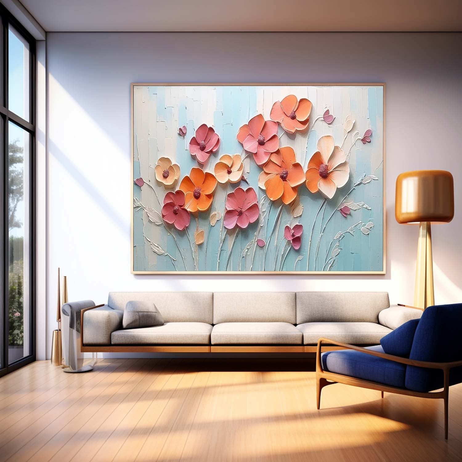 Flower Canvas Art #FL078