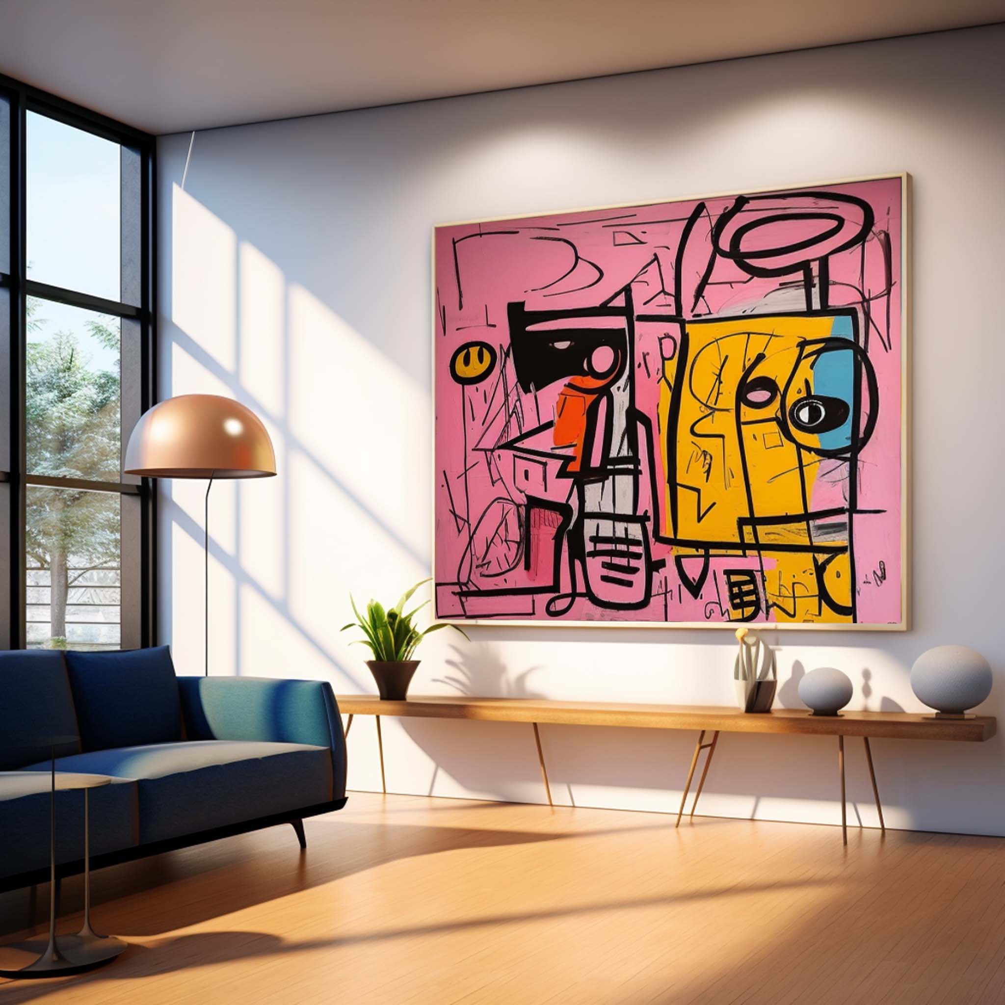 Abstract Canvas Art #AB477