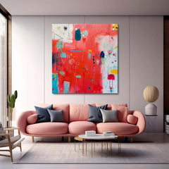 Abstract Canvas Art #AB429