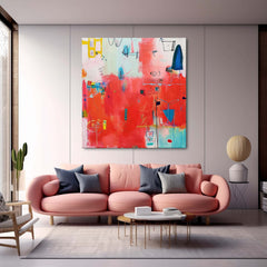Abstract Canvas Art #AB428