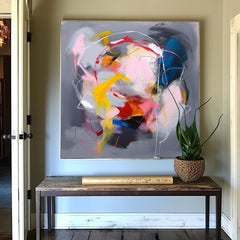 Abstract Canvas Art #AB424