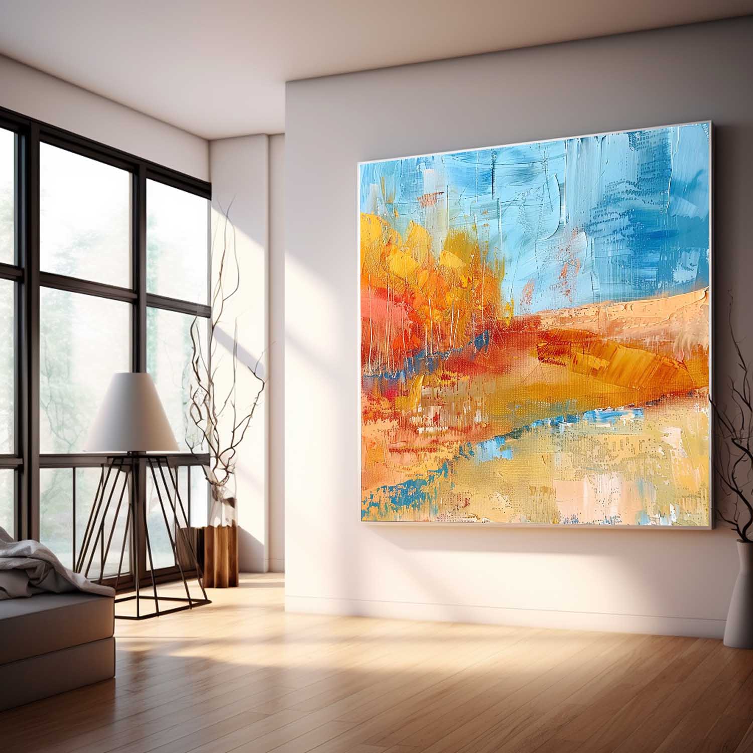 Abstract Canvas Art #AB642