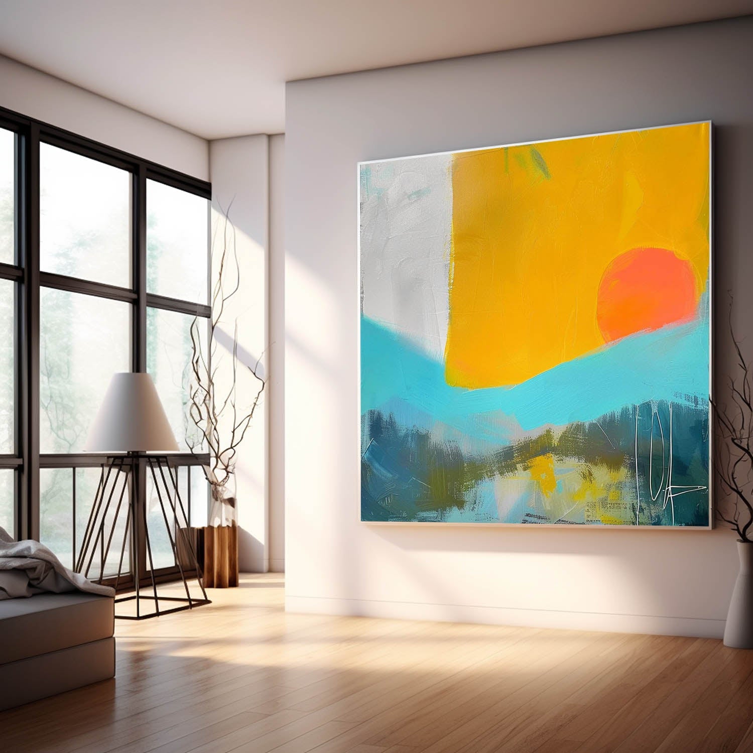 Abstract Canvas Art #AB658
