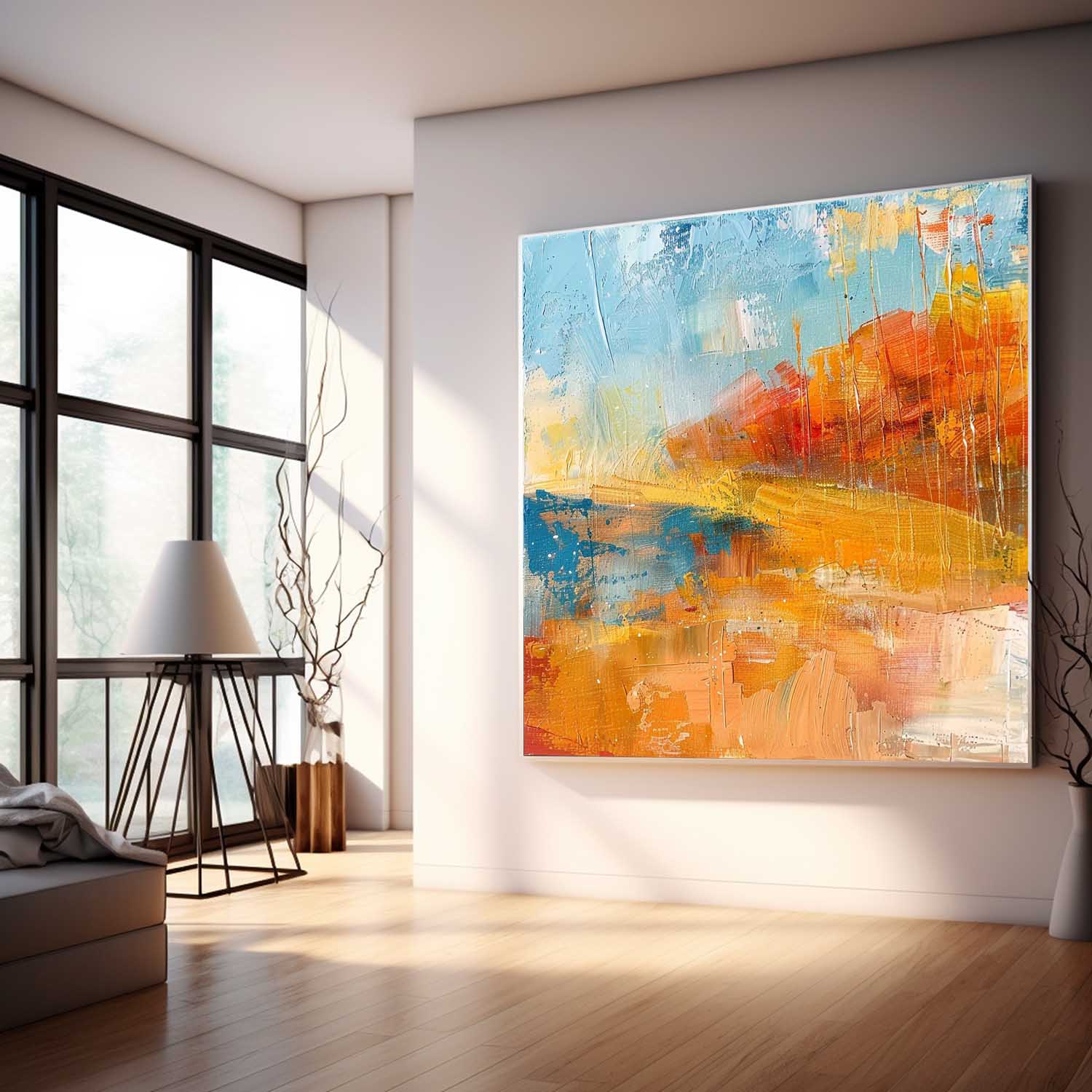 Abstract Canvas Art #AB641