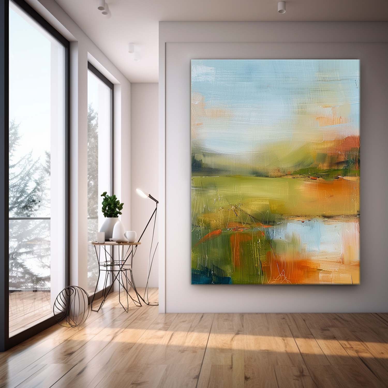 Abstract Canvas Art #AB625