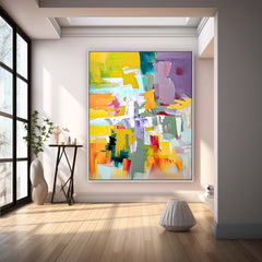 Abstract Canvas Art #AB500