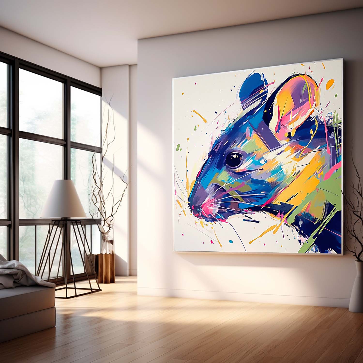 Animal Canvas Art #AN097