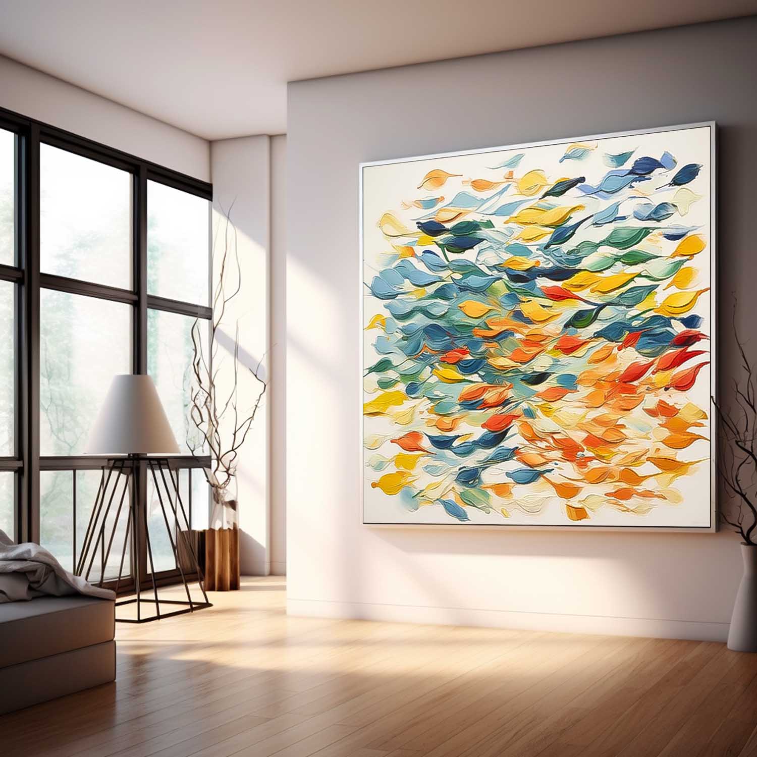 Abstract Canvas Art #AB521