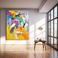 Abstract Canvas Art #AB499
