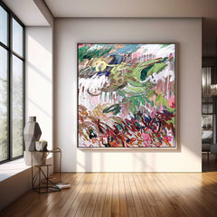 Abstract Canvas Art #AB536