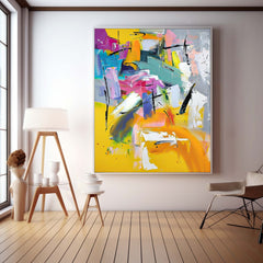 Abstract Canvas Art #AB499