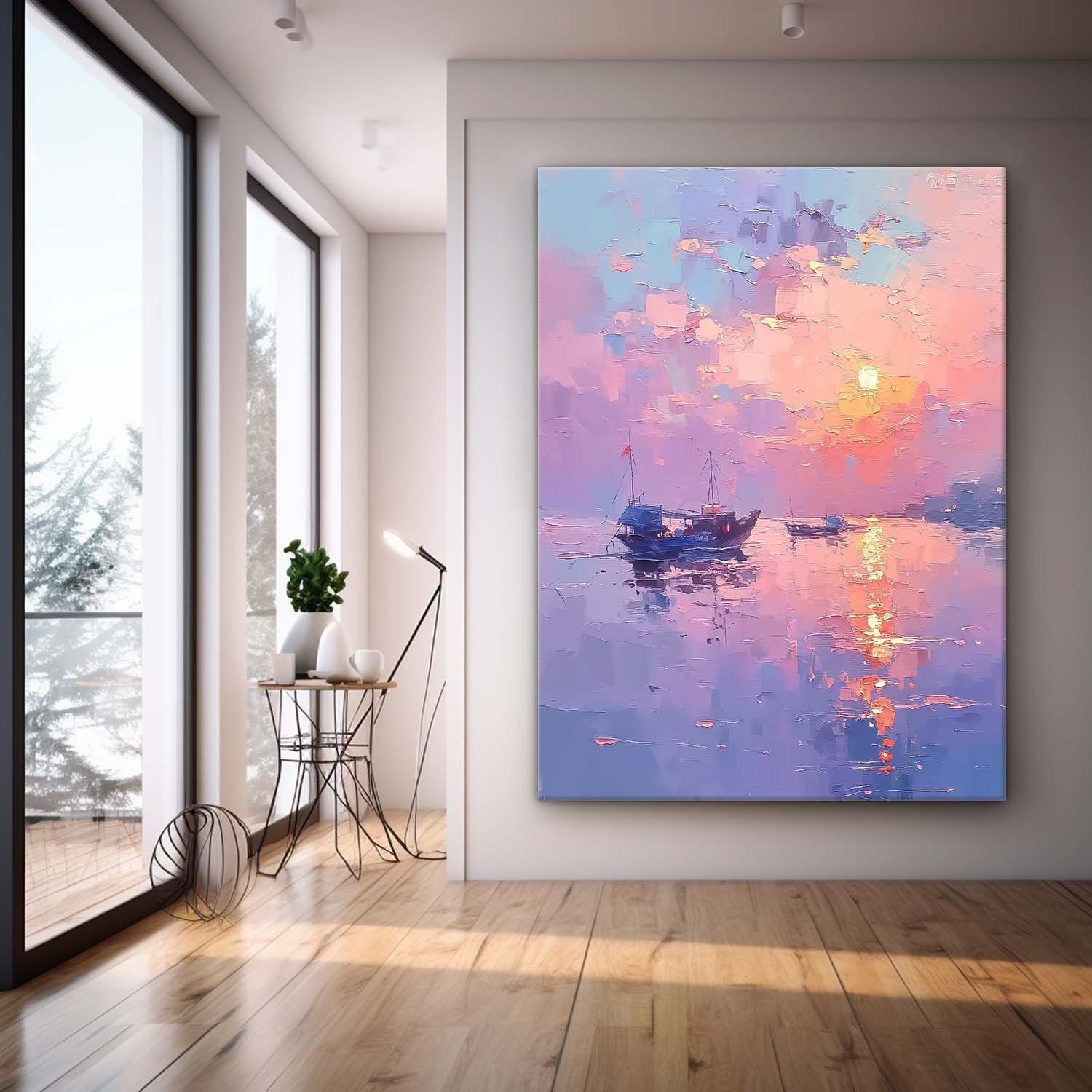 Landscape Canvas Art #LA042