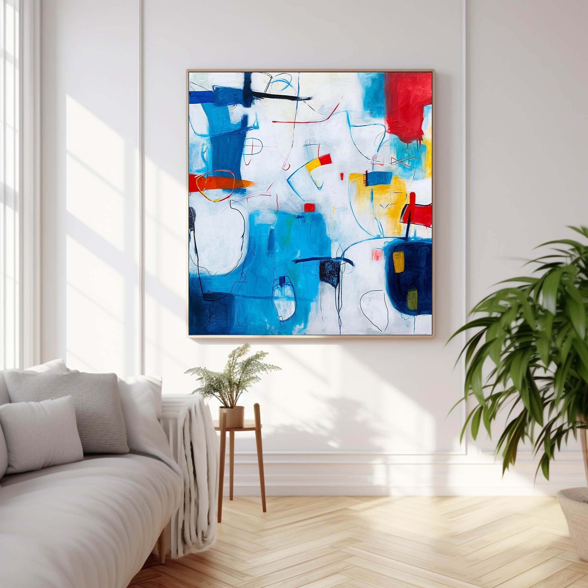 Abstract Canvas Art #AB442