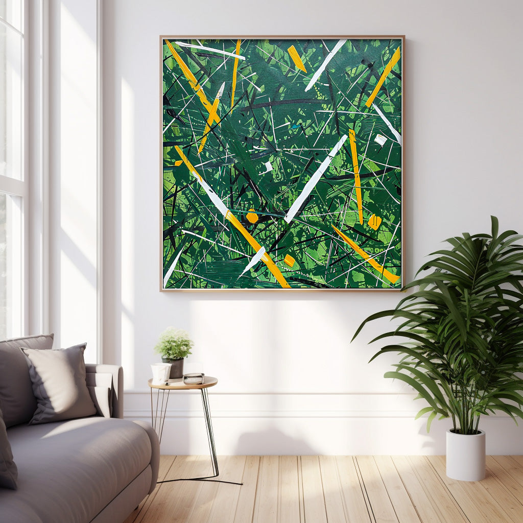 Abstract Canvas Art #AB501