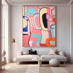 Abstract Canvas Art #AB434