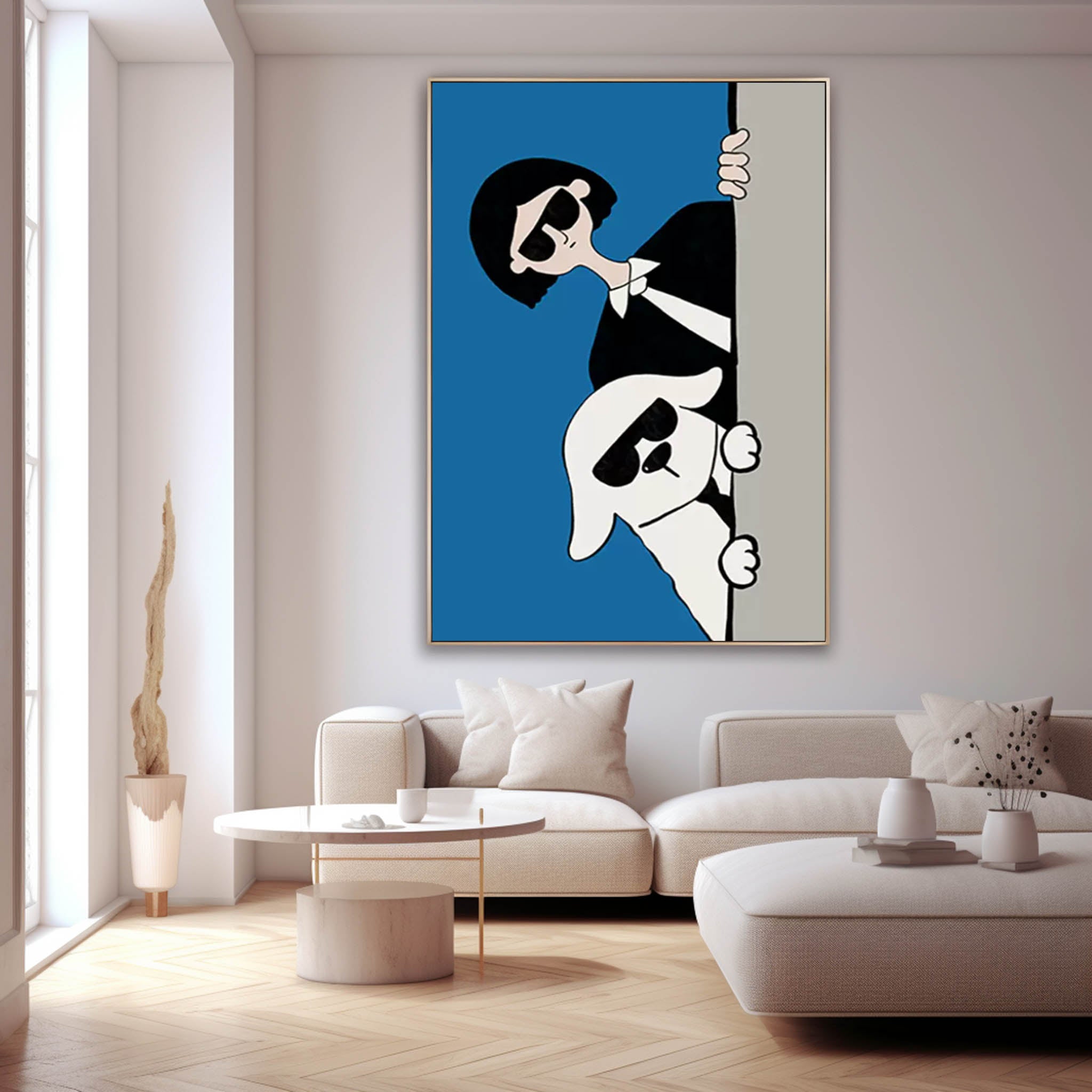 Abstract Canvas Art #AB405