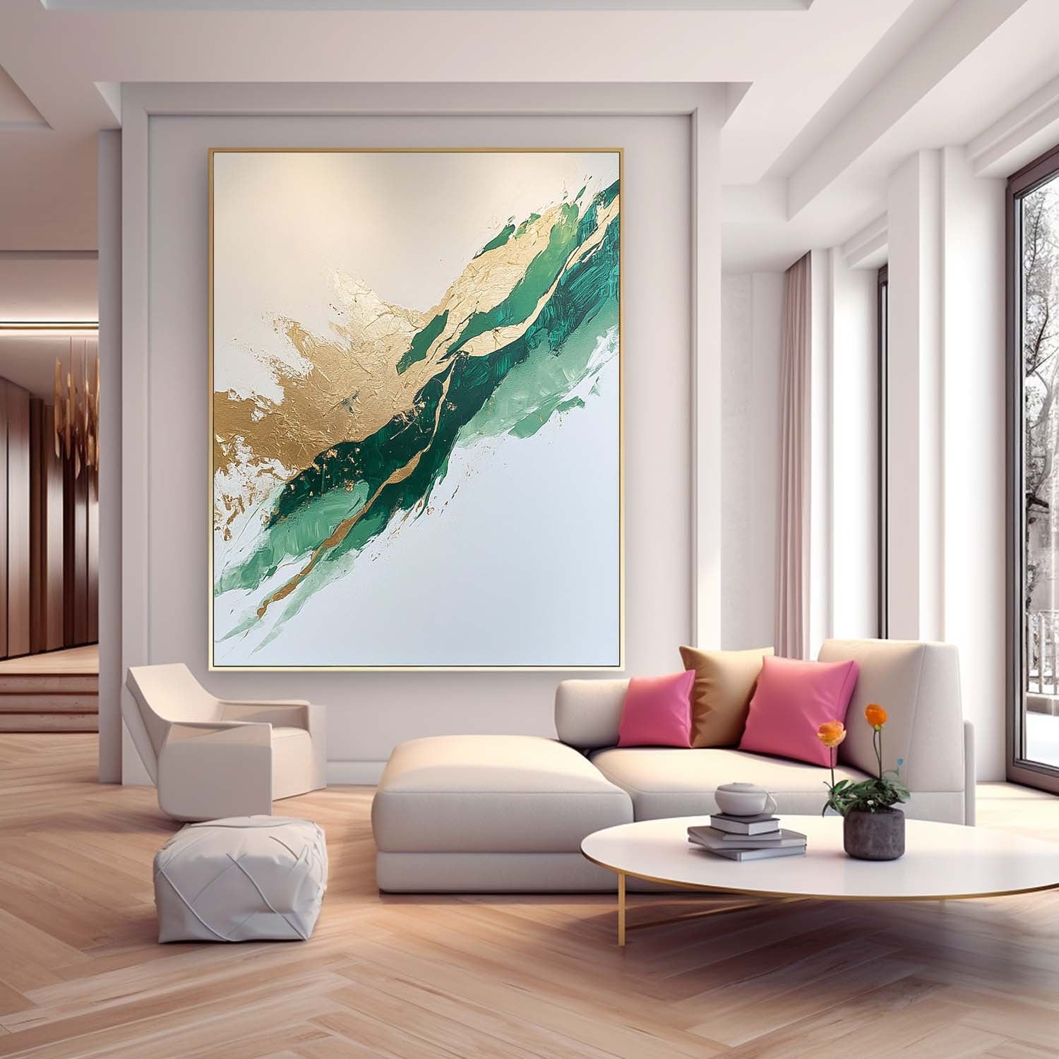 Abstract Canvas Art #AB594