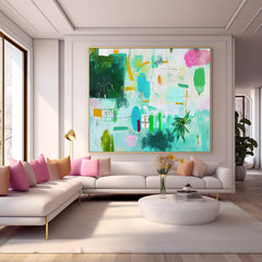 Abstract Canvas Art #AB430
