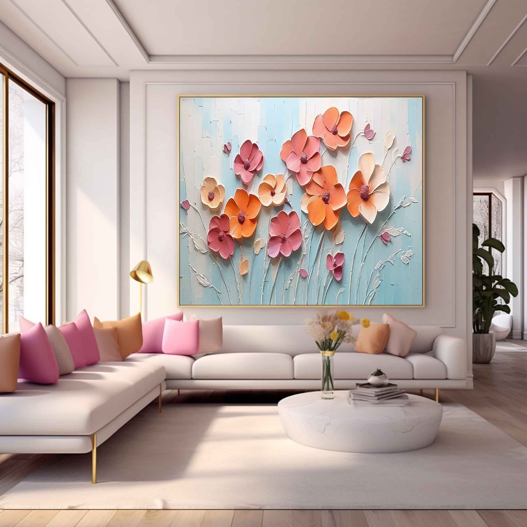Flower Canvas Art #FL078