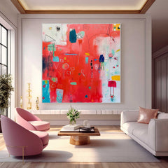 Abstract Canvas Art #AB429