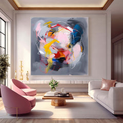 Abstract Canvas Art #AB424