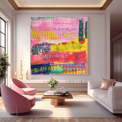 Abstract Canvas Art #AB674