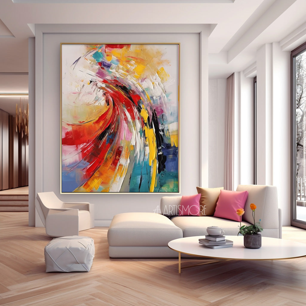 Abstract Canvas Art #AB290