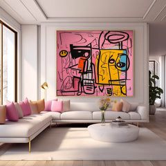 Abstract Canvas Art #AB477