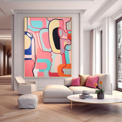 Abstract Canvas Art #AB434