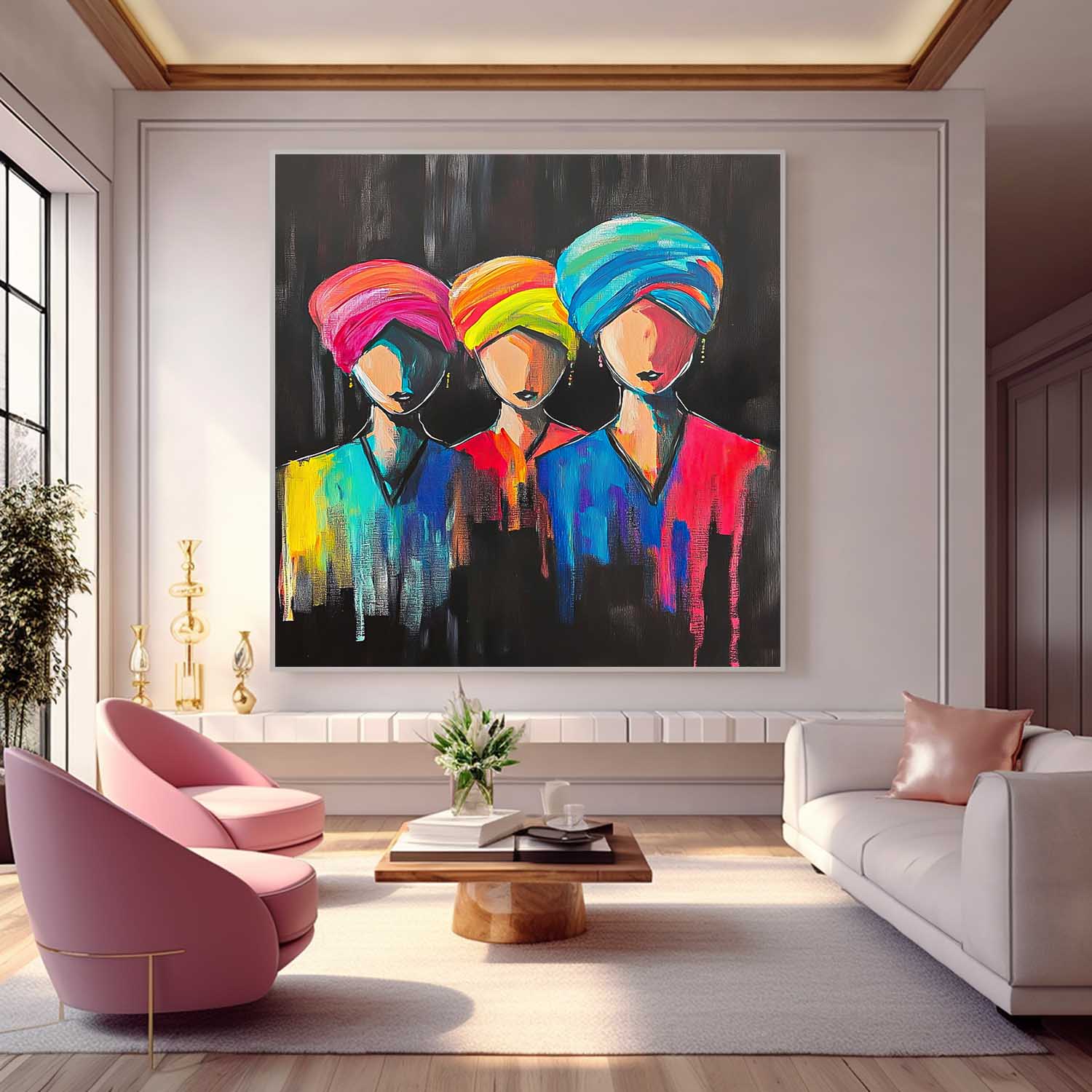 People Canvas Art #PE350