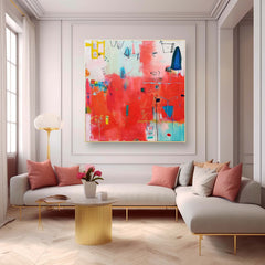 Abstract Canvas Art #AB428