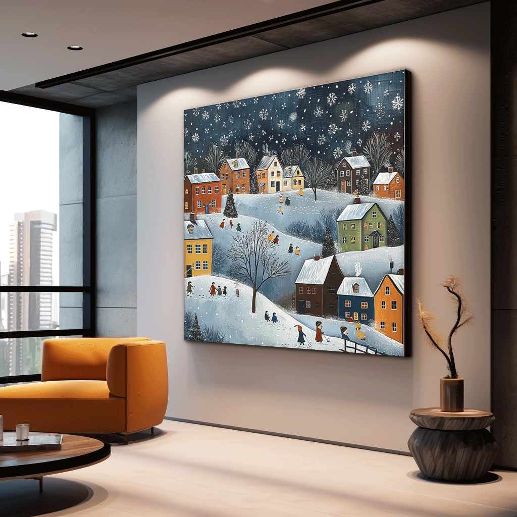 Landscape Canvas Art #LA055