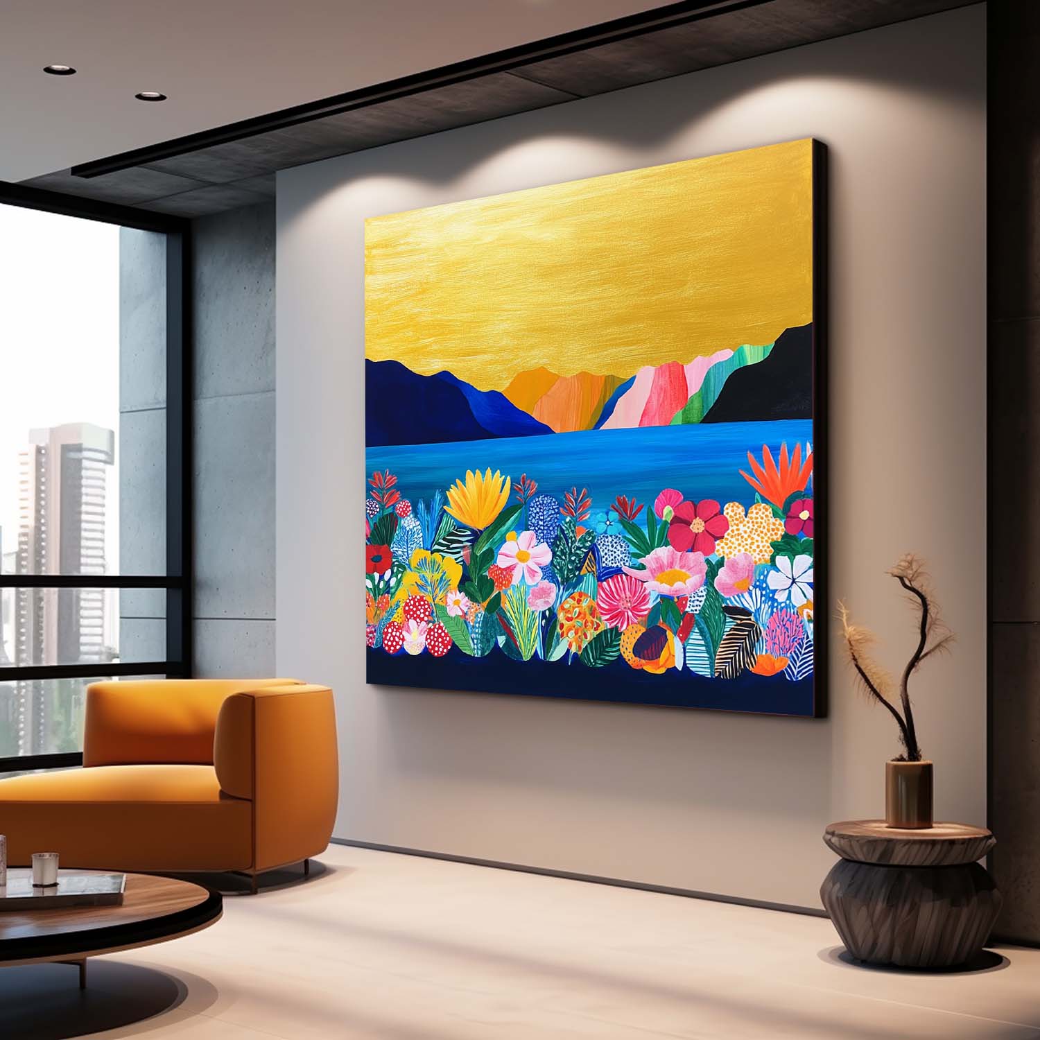Flower Canvas Art #FL237
