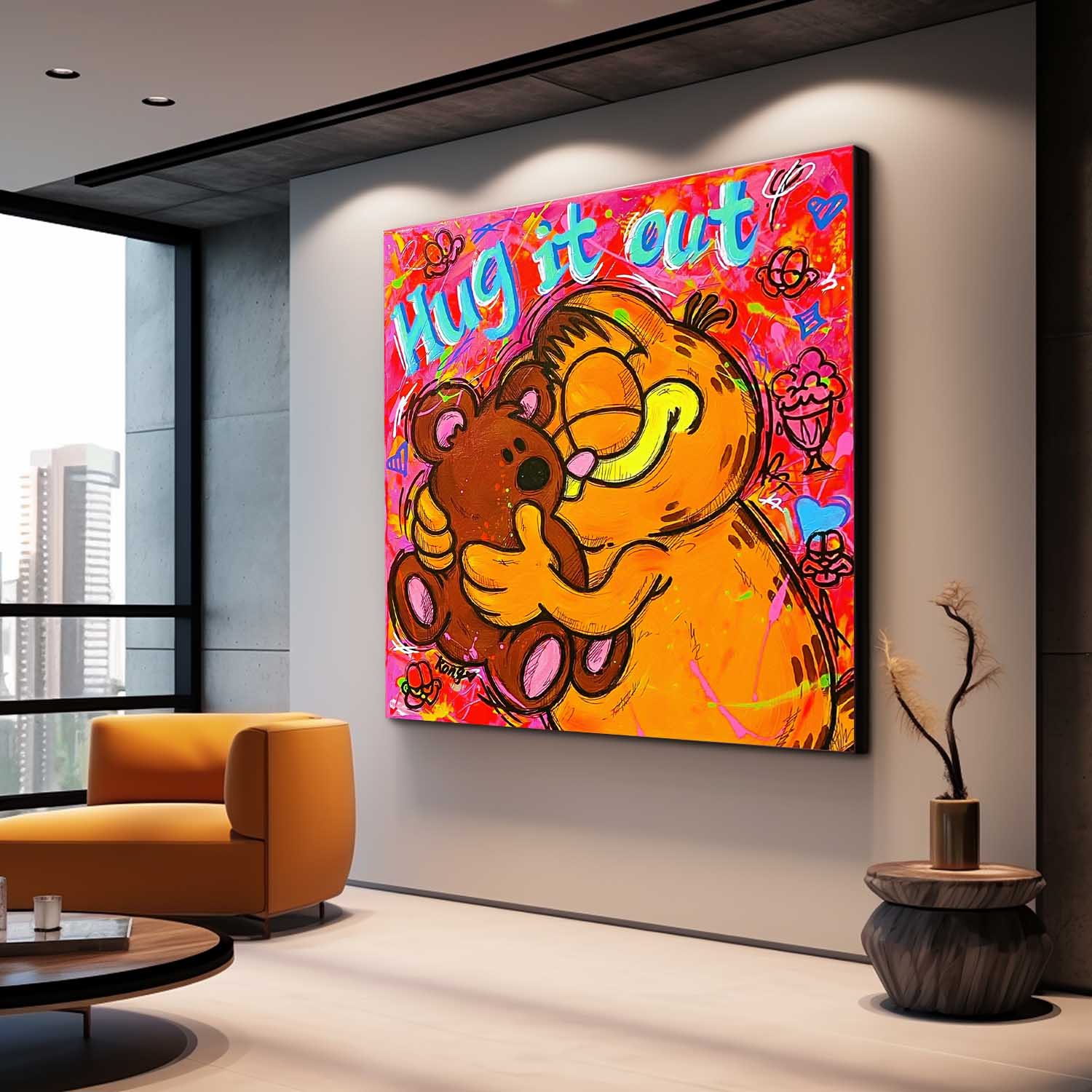 Animal Canvas Art #AN078