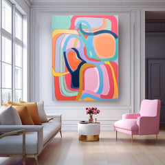 Abstract Canvas Art #AB437