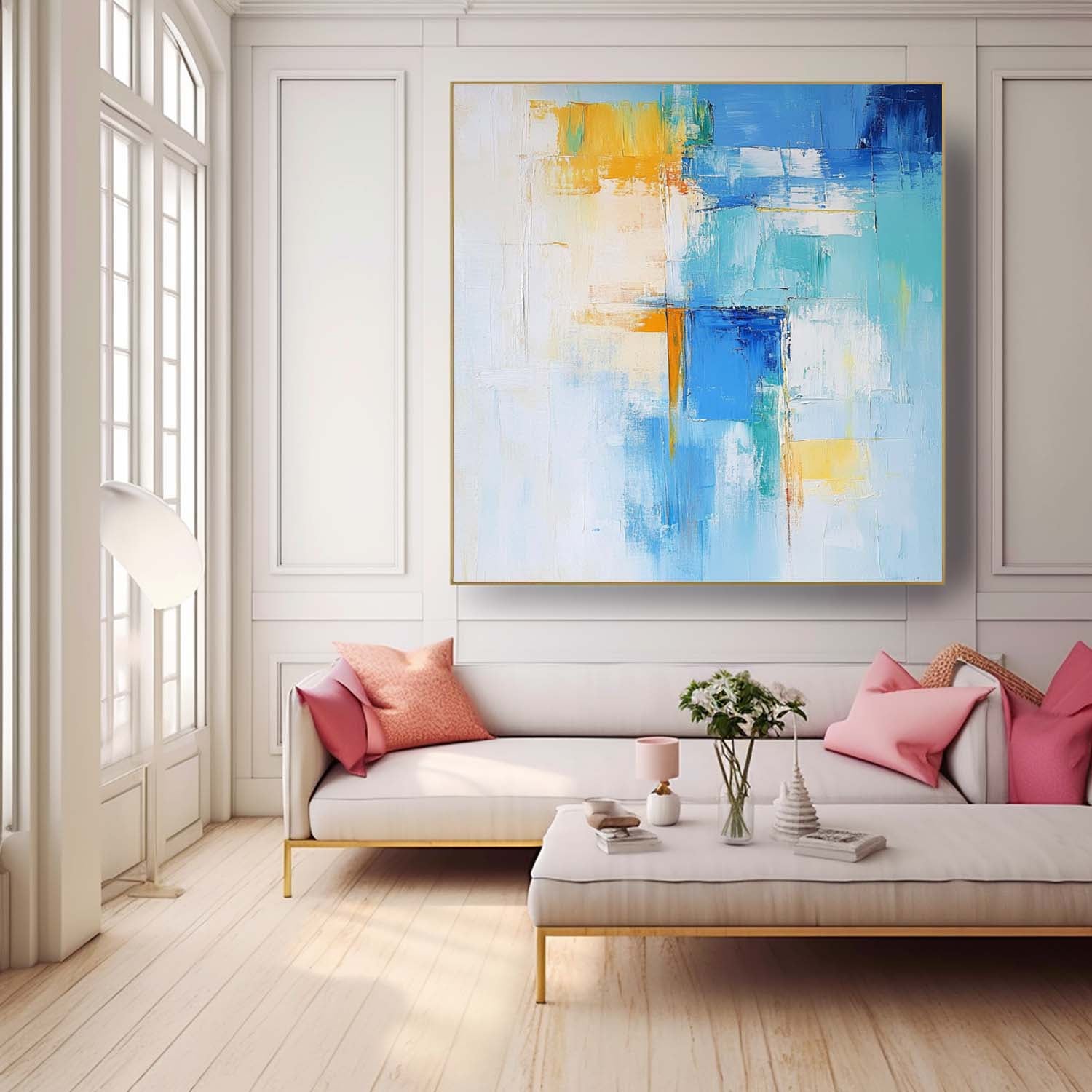 Abstract Canvas Art #AB606
