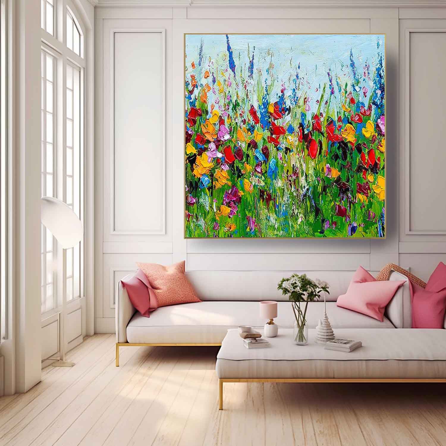 Flower Canvas Art #FL054