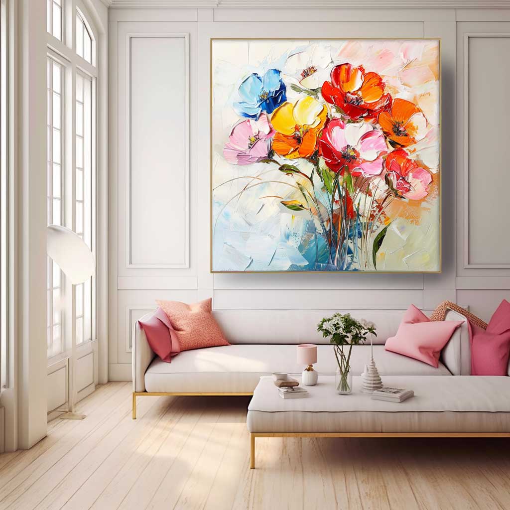 Flower Canvas Art #FL107