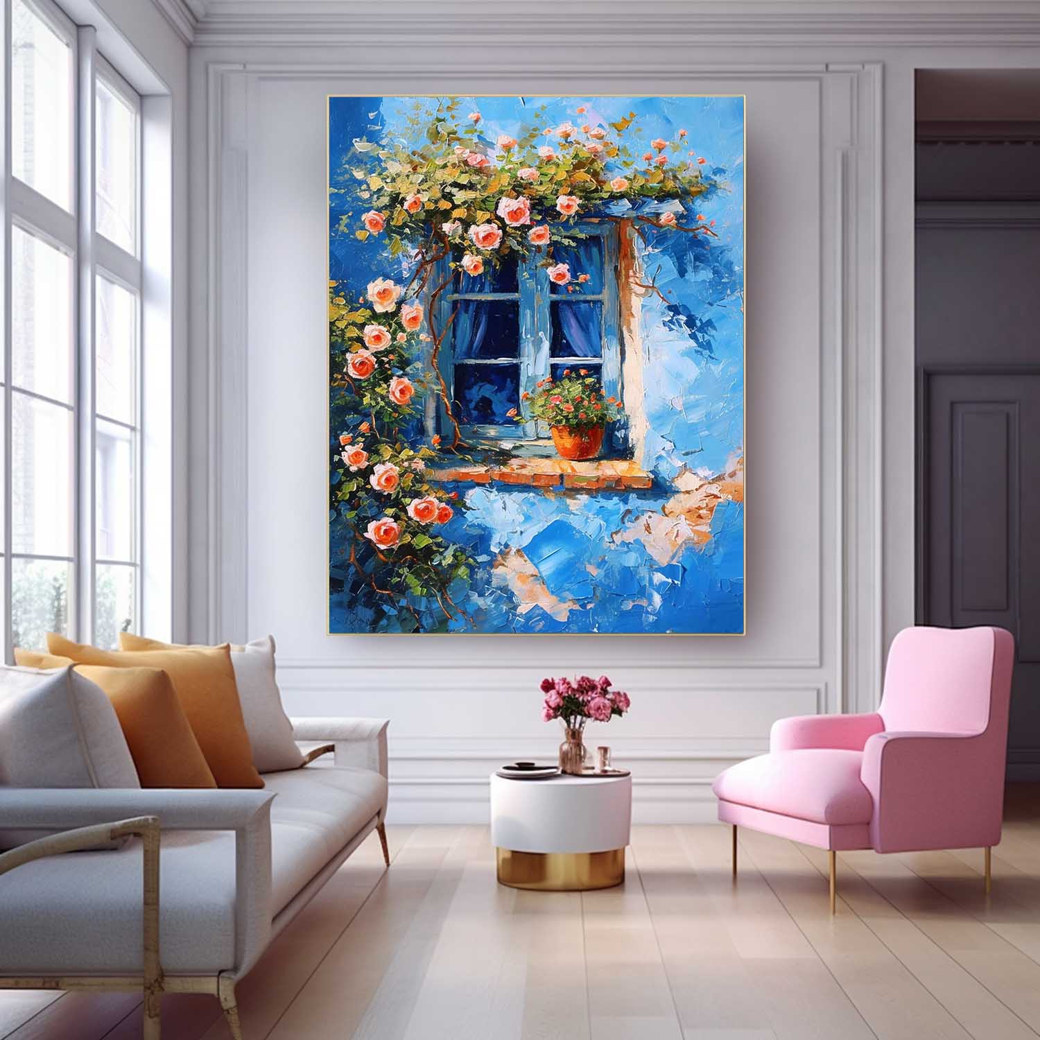 Flower Canvas Art #FL175