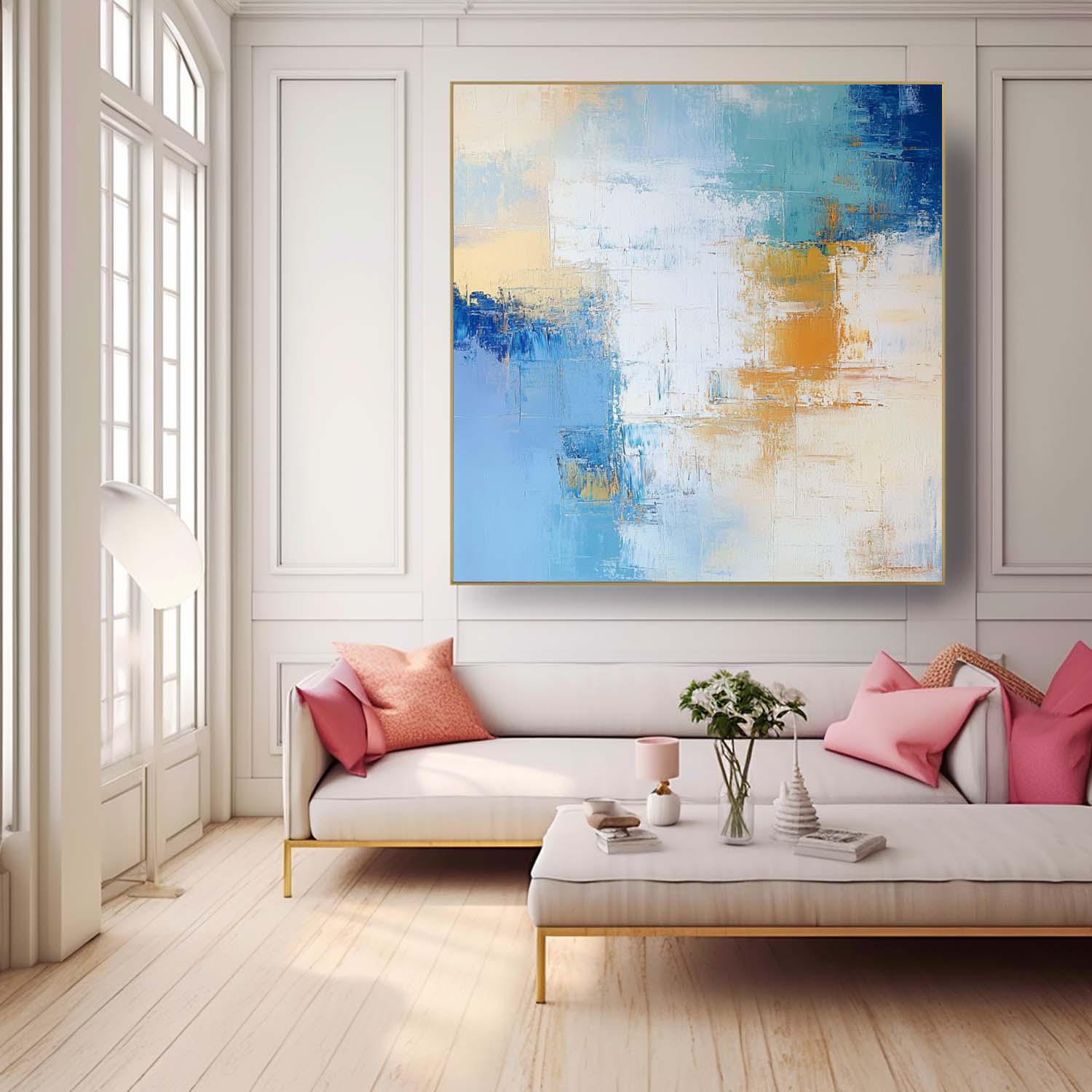 Abstract Canvas Art #AB602