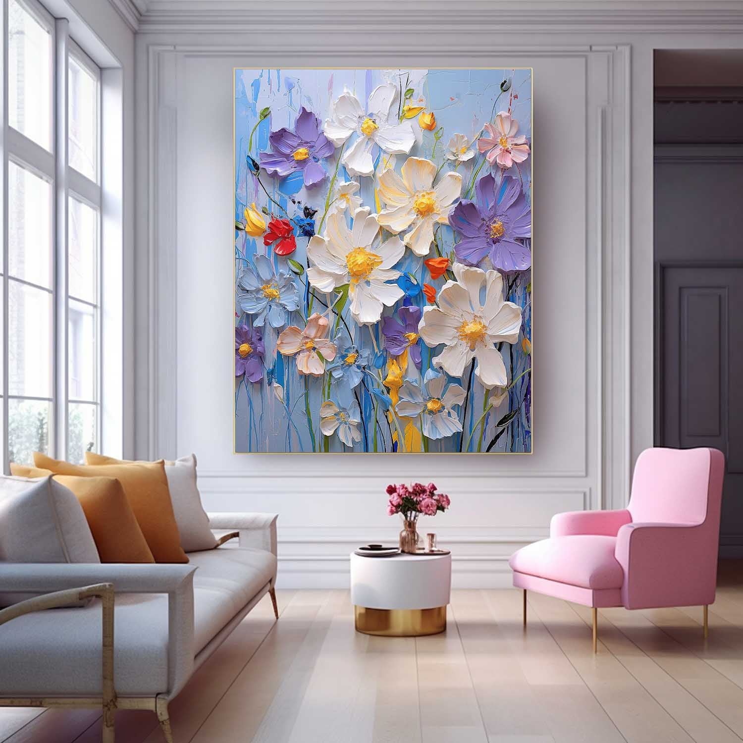 Flower Canvas Art #FL168