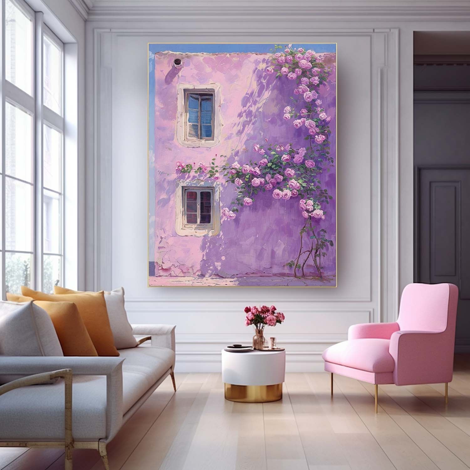 Flower Canvas Art #FL177