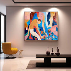 Abstract Canvas Art #AB545