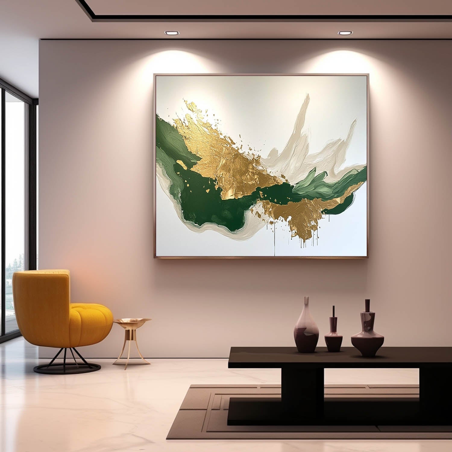 Abstract Canvas Art #AB595