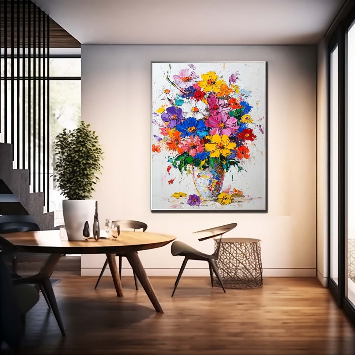 Flower Canvas Art #FL202